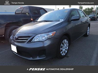 Toyota corolla 4dr sdn auto le low miles sedan automatic gasoline 1.8l dohc sfi