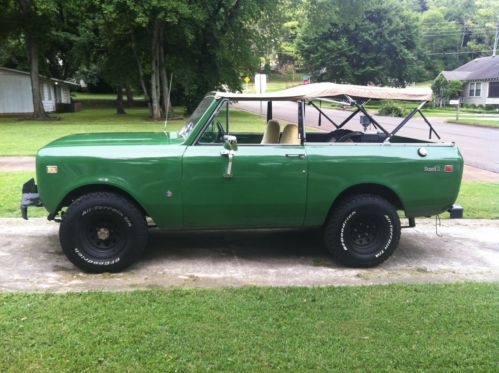 1975 international scout ii xlc sport utility 2-door 5.6l