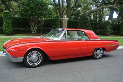 1962 restored ford thunderbird