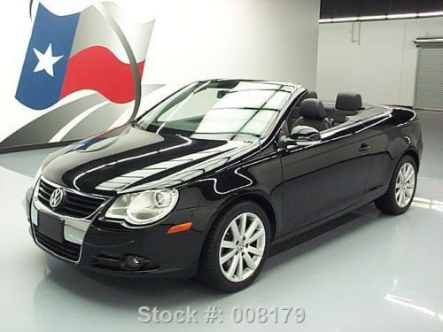 2007 volkswagen eos 2.0t convertible sunroof hard top texas direct auto