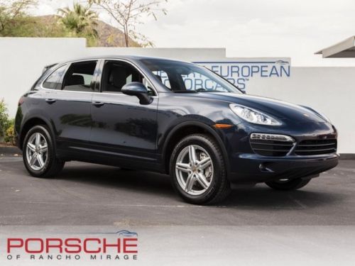 Cpo 2013 porsche cayenne premium light comfort bose