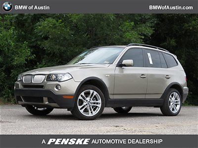 Bmw x3 3.0si low miles 4 dr suv manual gasoline 3.0l dohc 24-valve i6 platinum b