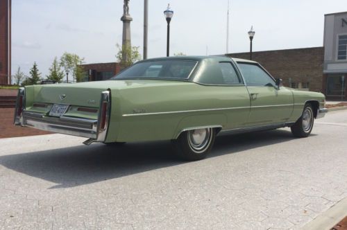 AMAZING SURVIVOR! 1974 COUPE DE VILLE 9877 ACTUAL MILES! 1 OWNER., image 3