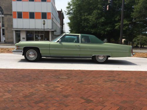 AMAZING SURVIVOR! 1974 COUPE DE VILLE 9877 ACTUAL MILES! 1 OWNER., image 6