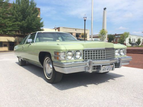 AMAZING SURVIVOR! 1974 COUPE DE VILLE 9877 ACTUAL MILES! 1 OWNER., image 7