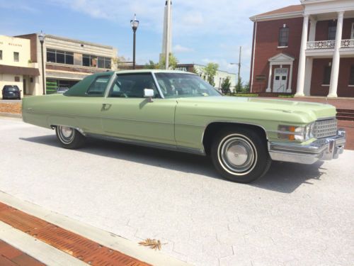 AMAZING SURVIVOR! 1974 COUPE DE VILLE 9877 ACTUAL MILES! 1 OWNER., image 8