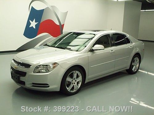 2011 chevy malibu 2lt v6 heated leather sunroof 52k mi texas direct auto