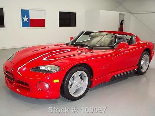 1994 dodge viper rt/10 hard top roadster v10 only 7k mi texas direct auto