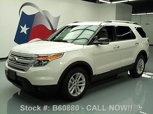 2013 ford explorer xlt heated leather nav rear cam 4k! texas direct auto