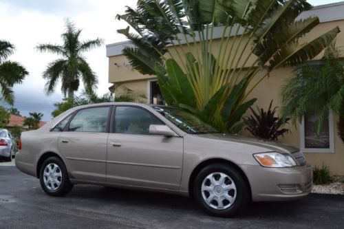 2000 toyota avalon florida car 58k miles like new carfax cert v6 just serviced