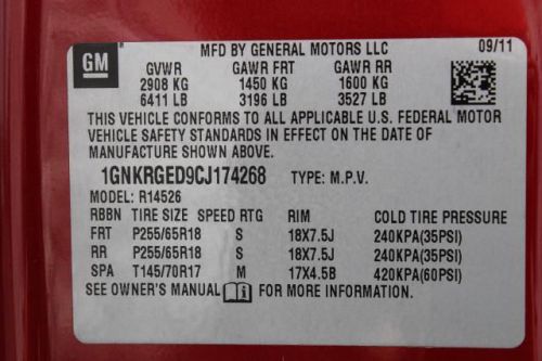 2012 Chevrolet Traverse 1LT, US $24,480.00, image 4