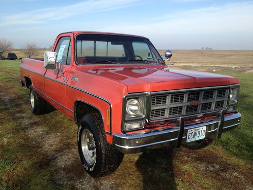 1979 gmc sierra grande 4x4, 70k original miles,  #'s matching