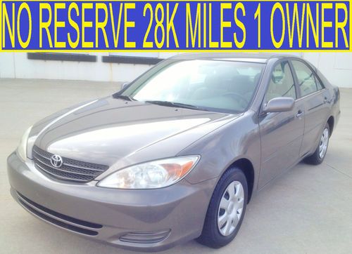 No reserve 28k original miles brand new 1 owner 30mpg 2.4l 03 04 05 06 accord