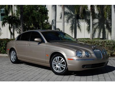2005 jaguar s-type sedan 3.0 v6 premium pkg sunroof park distance 17in alloys