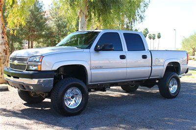 2500 silverado lt 8.1 liter bog block low low miles 1owner 4x4 crewcab