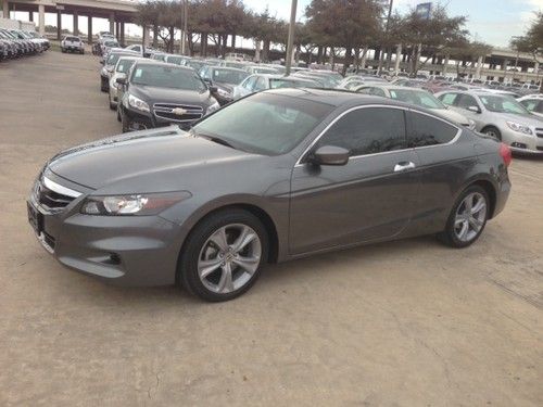 Honda accord ex-l exl coupe 2-door 3.5l nav, sunroof, v6, leather, 18" wheels