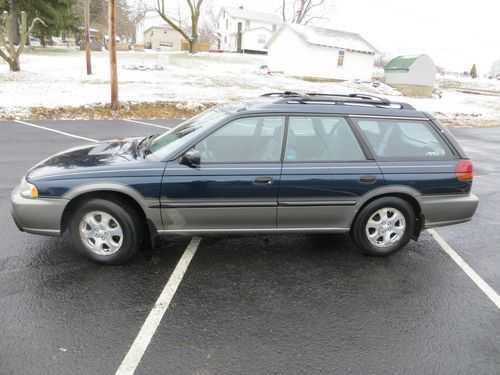 1998 subaru legacy outback awd wagon new inspection and service