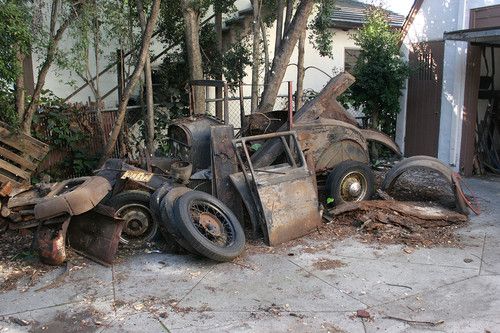 1929 ford model a sport coupe, time capsule, barn find, no reserve!