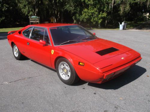1975 ferrari dino 308 gt4 numbers match 54k miles beautiful car cold ac 2 owners