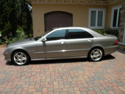 2005 mercedes-benz s55 amg one owner non smoker