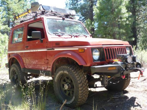 1987 suzuki samurai jx se sport utility 2-door 1.3l