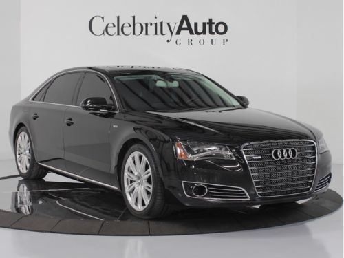 2012 audi a8l w12 quattro audi design pkg exec rear seating pkg drivers assist p