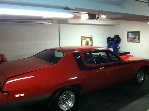 1973 pro street plymouth roadrunner clone