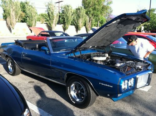 1969 firebird convertible 350 fully loaded classic beauty