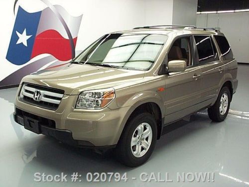 2008 honda pilot 8-pass 3rd row alloys one owner 78k mi texas direct auto