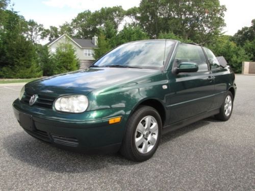 2002 volkswagen cabrio glx convertible loaded super clean runs excellent