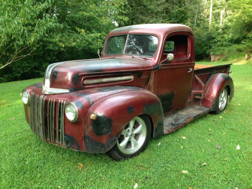 Rat rod 1946 ford pickup ratrod hot rod