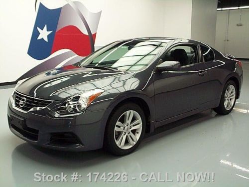 2010 nissan altima 2.5 s coupe auto alloy wheels 49k mi texas direct auto