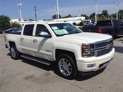 Chevrolet silverado 1500 high country new automatic 5.3l 8 cyl  white diamond tr