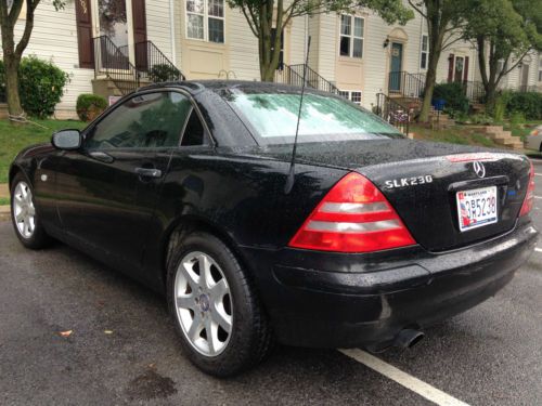 1998 mercedes benz slk230 - - - priced to sell!!