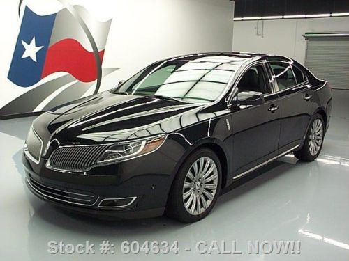 2013 lincoln mks premium dual sunroof nav rear cam 30k texas direct auto