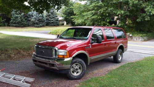 2000 ford excursion limited sport utility 4-door 6.8l