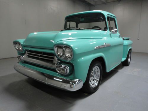 1958 chevrolet apache big window 454 cid v8 powerhouse with upgrades!!