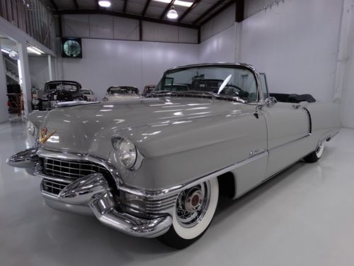 1955 cadillac series 62 convertible same owner for 34-yrs high cost restoration