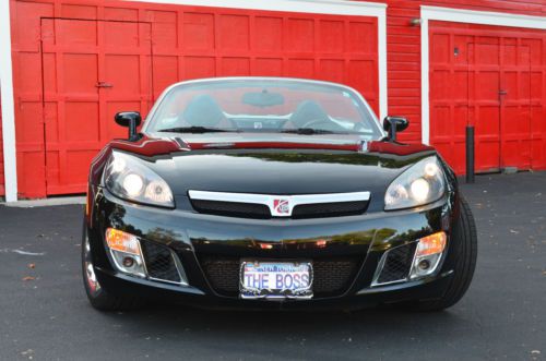 2008 saturn sky 2.0 redline turbo 5 speed *black w/red!* excellent condition