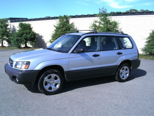 2003 subaru forester 2.5x awd excellent shape needs nothing clean no reserve!