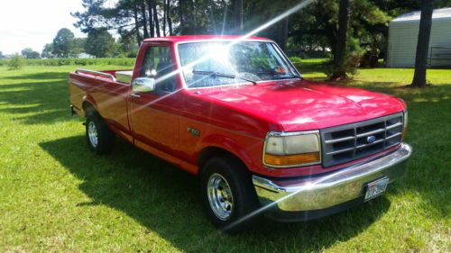 1993 ford f-150 xl standard cab pickup 2-door 4.9l