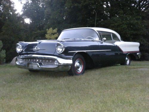 1957 oldsmobile 88 2 door holiday hardtop beautifull restoration partial trades