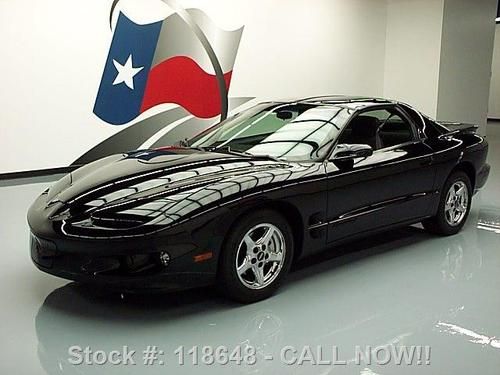 2002 pontiac firebird automatic t-top rear spoiler 37k! texas direct auto