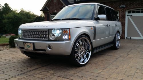 2004 silver land rover