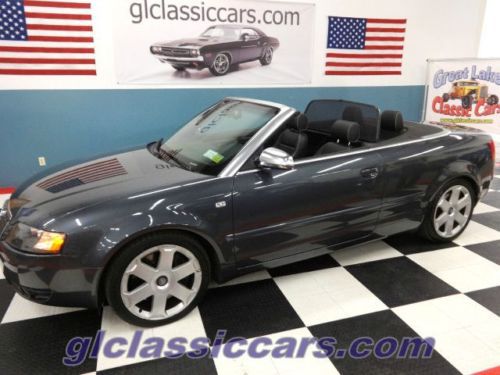 2005 audi s4 quattro awd cabriolet 6-speed manual navigation contact us
