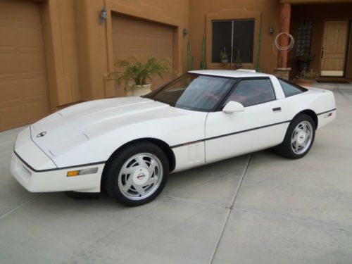 1988 c-4 corvette /  near mint / 2 tops / many extras / low mileage