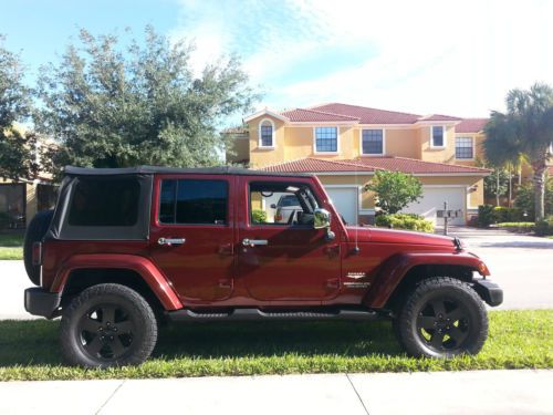 2007 jeep wrangler unlimited sahara sport utility 4-door 3.8l