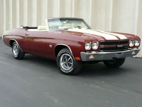 1970 Chevelle SS Conv LS6 450hp Nut and Bolt Resto to Perfection, US $99,995.00, image 1