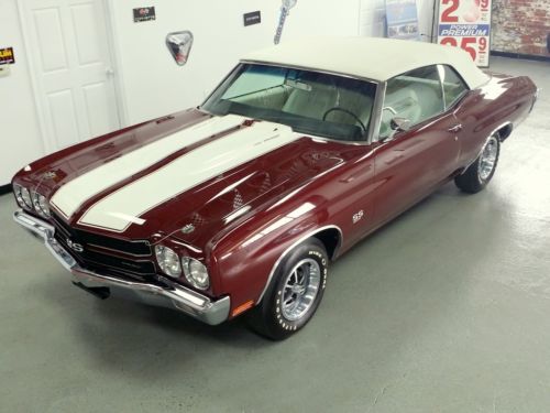 1970 Chevelle SS Conv LS6 450hp Nut and Bolt Resto to Perfection, US $99,995.00, image 3