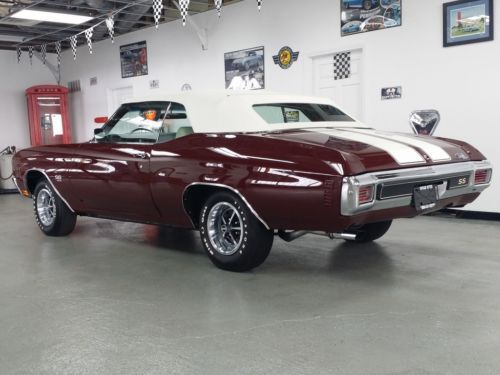 1970 Chevelle SS Conv LS6 450hp Nut and Bolt Resto to Perfection, US $99,995.00, image 7